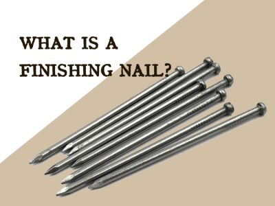 finishing nail