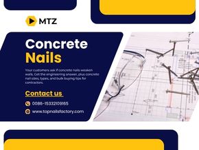 cement nails bulk
